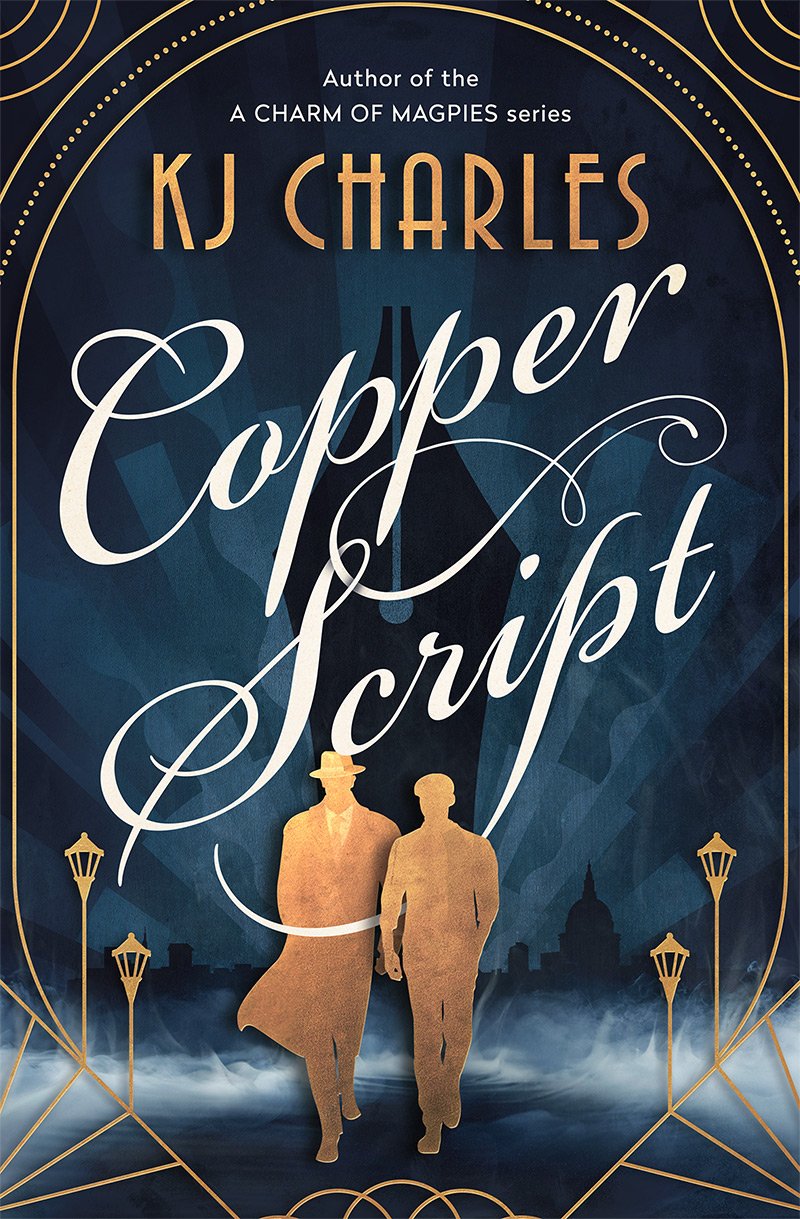 Book Cover - Copper Script
